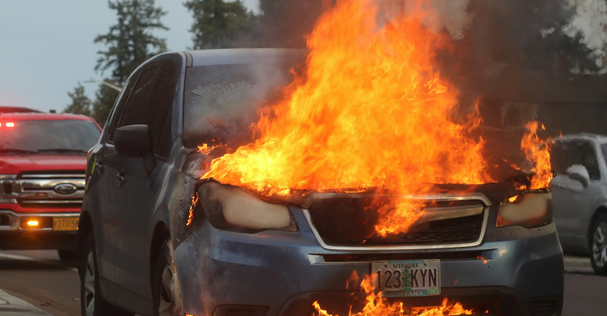 man in black jacket standing near fire