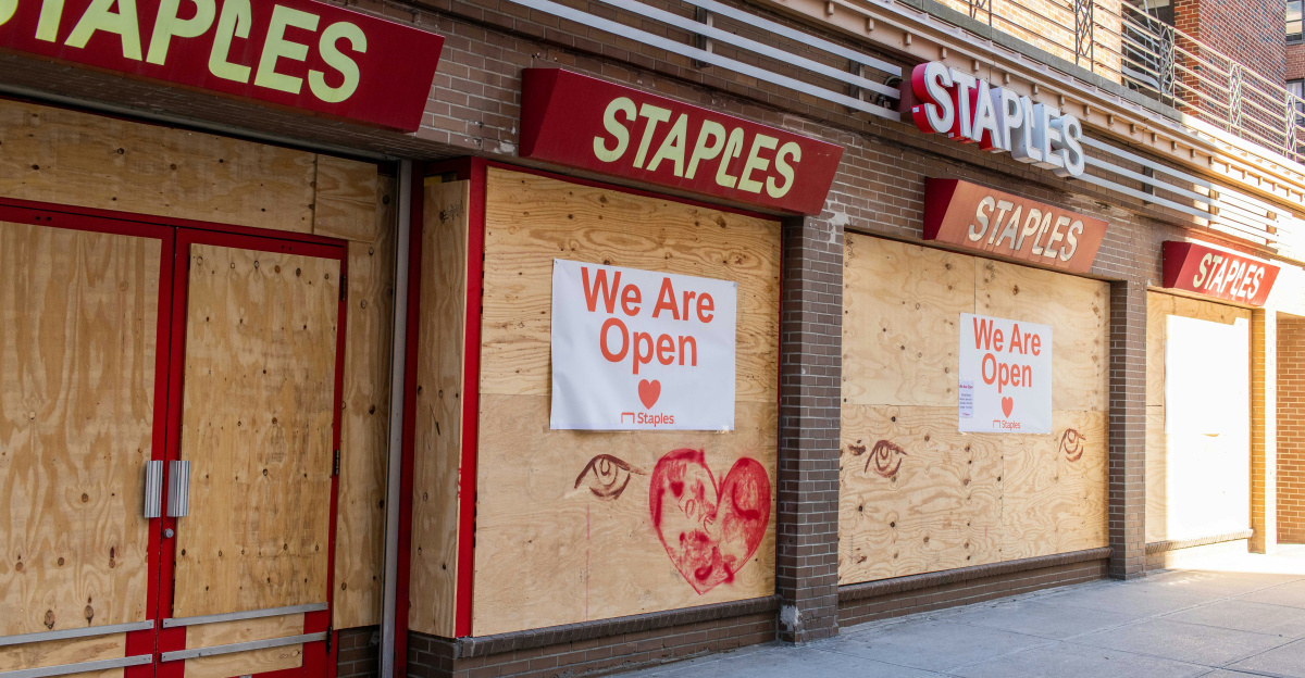 brown and red wooden store