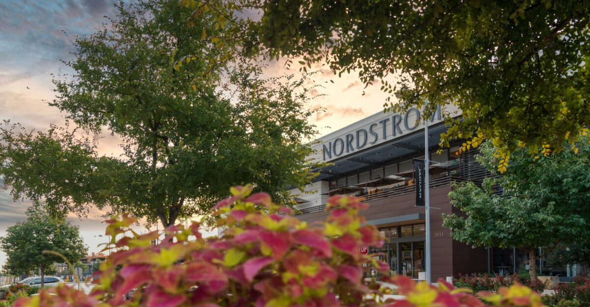 a building with a sign on the front of it