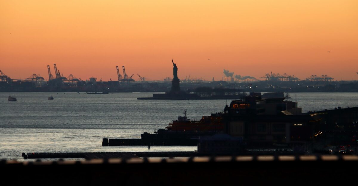 a body of water that has some boats in it