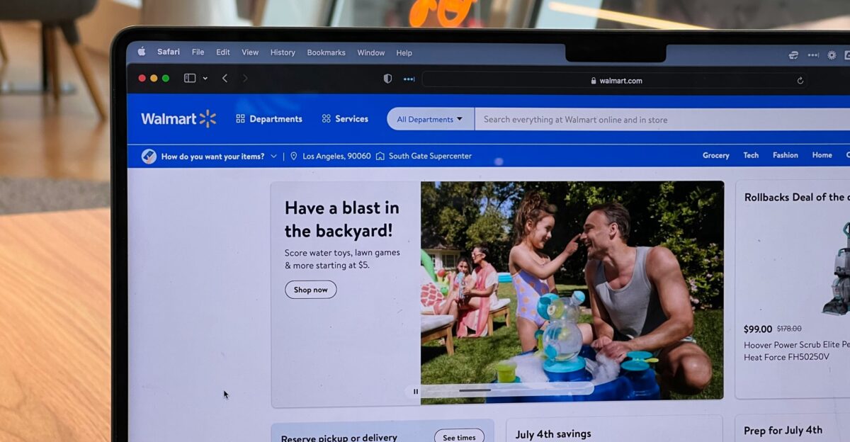 graphical user interface website
