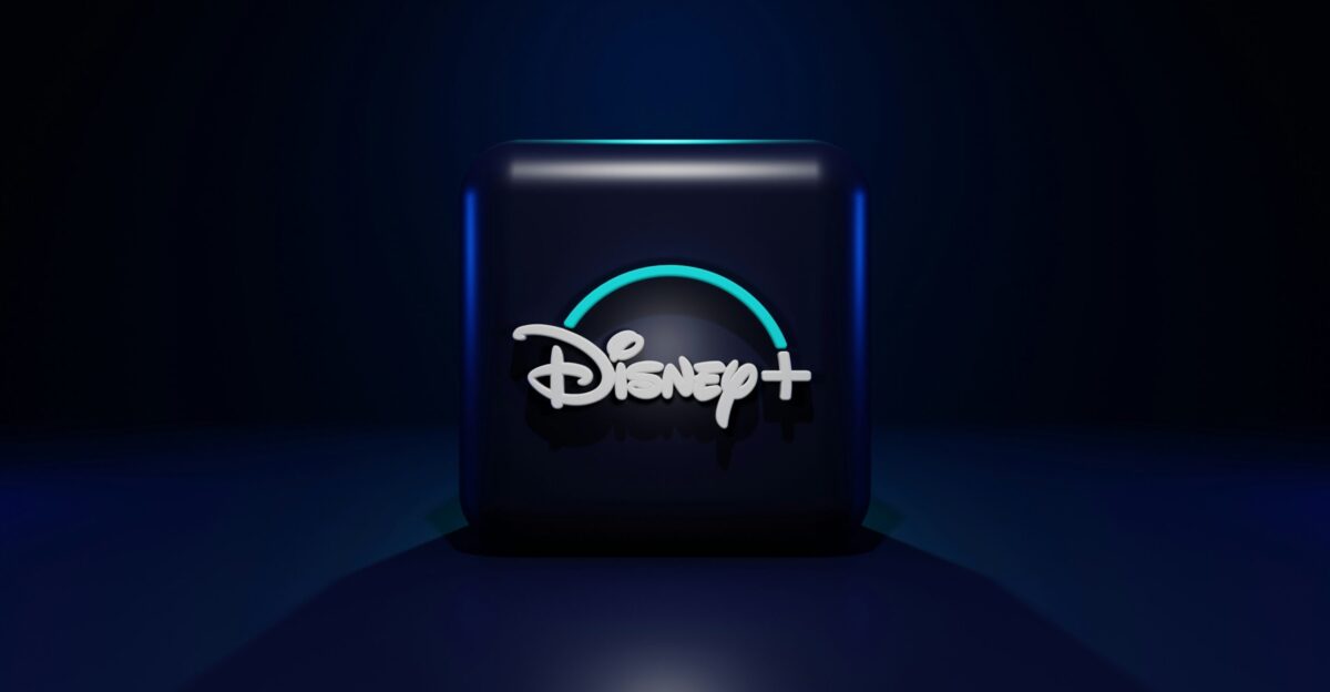 a blue rectangular object with a green logo on it