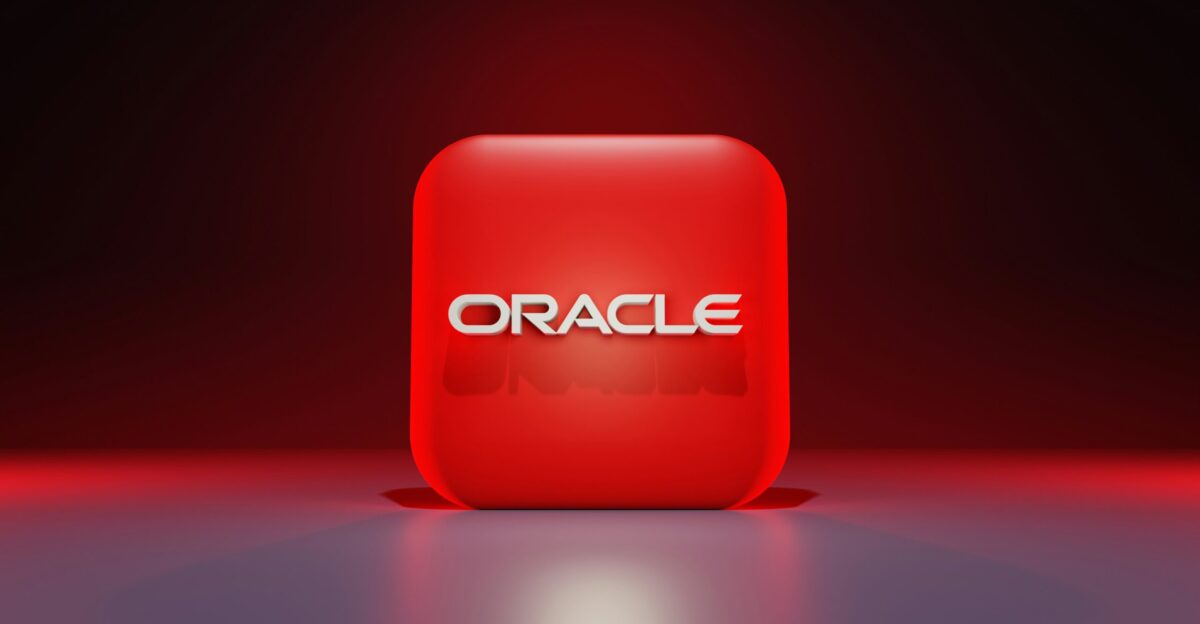 a red cube with white text