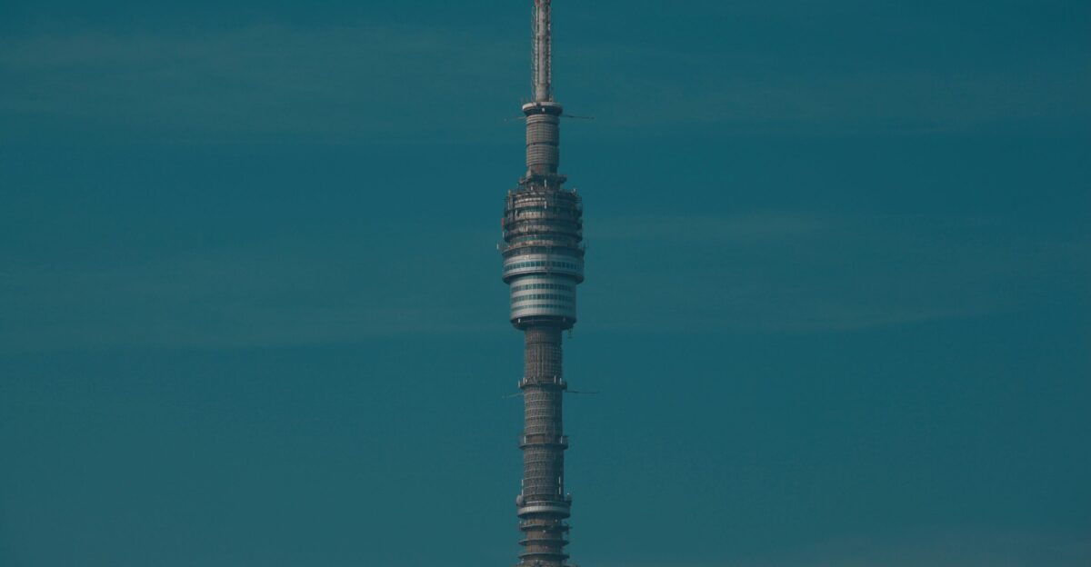 a tall pointy tower