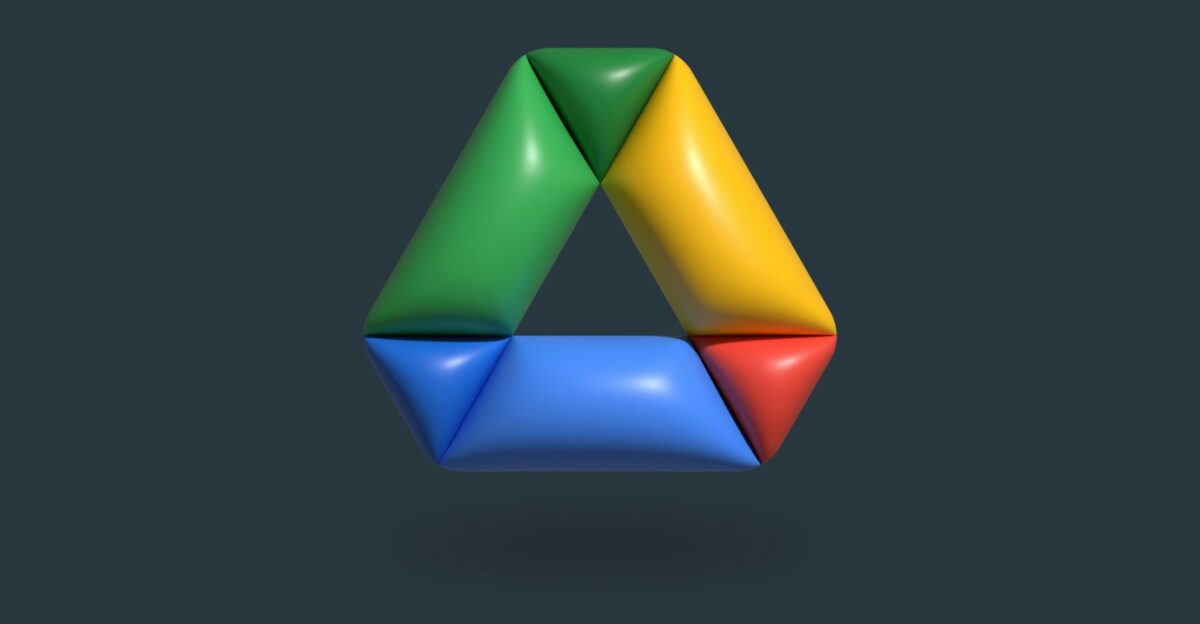 a colorful object is shown on a dark background