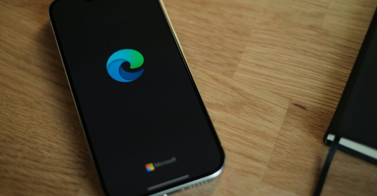 A close up of a cell phone on a table