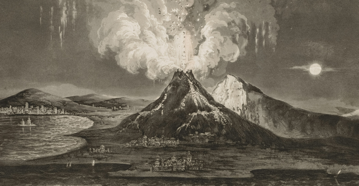 ancient Thera eruption