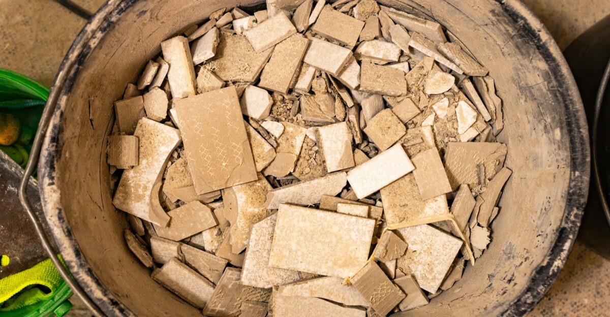 A bowl filled with lots of cut up pieces of wood