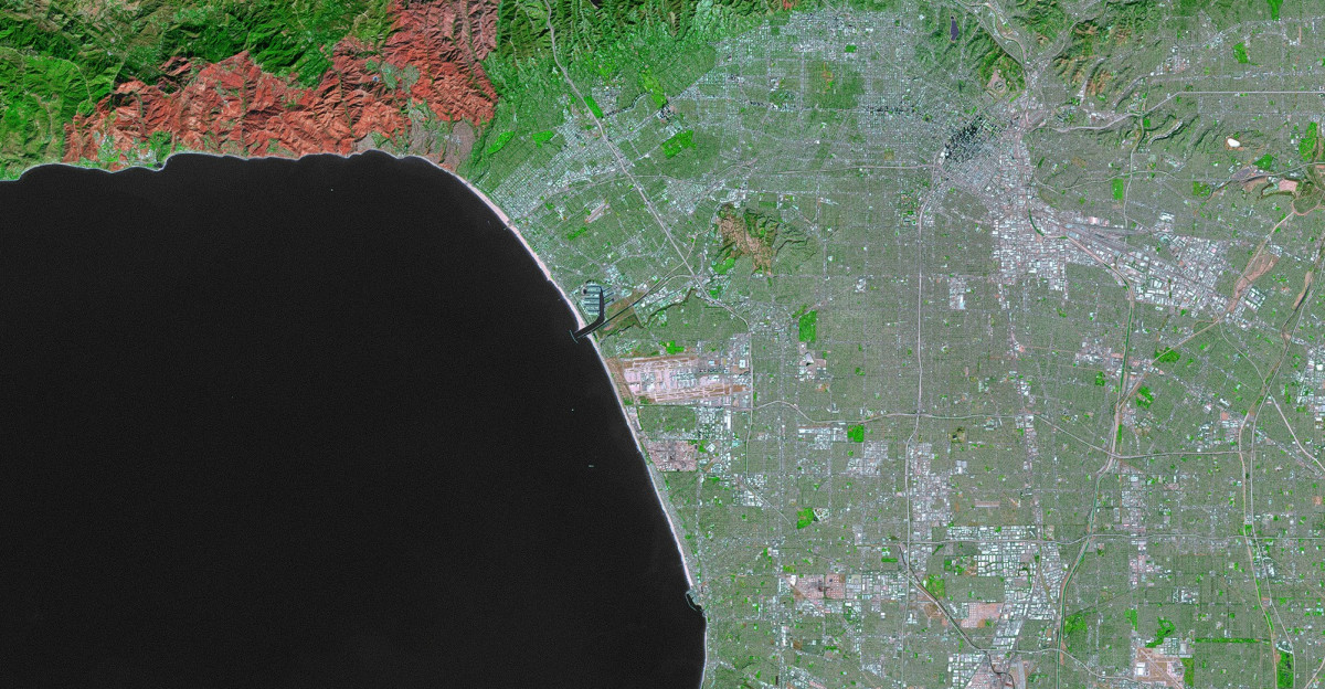 rain Los Angeles Basin