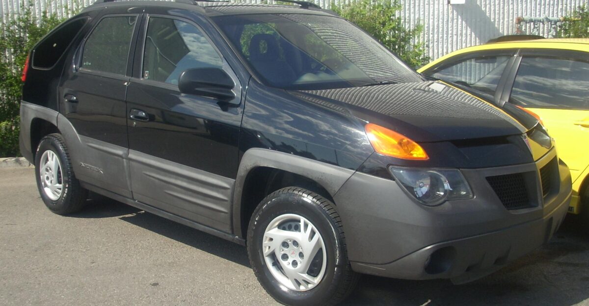 Pontiac Aztek photographed in Montreal Quebec Canada