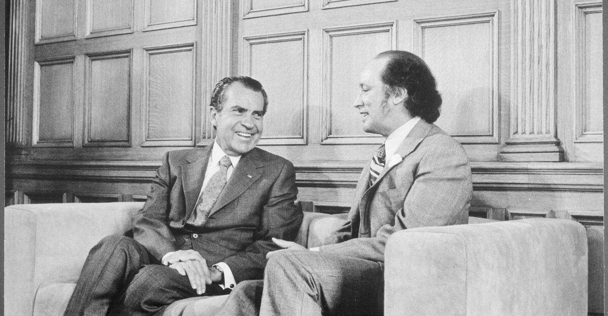 Scope and content Pictured Richard M Nixon Pierre Elliott Trudeau Subject Heads of State - Canada