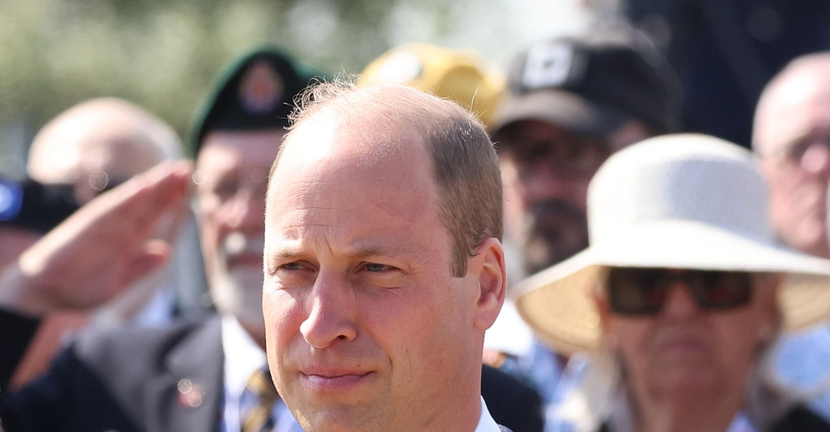 William Prince of Wales at D-Day Commemorations in Normandy 2024