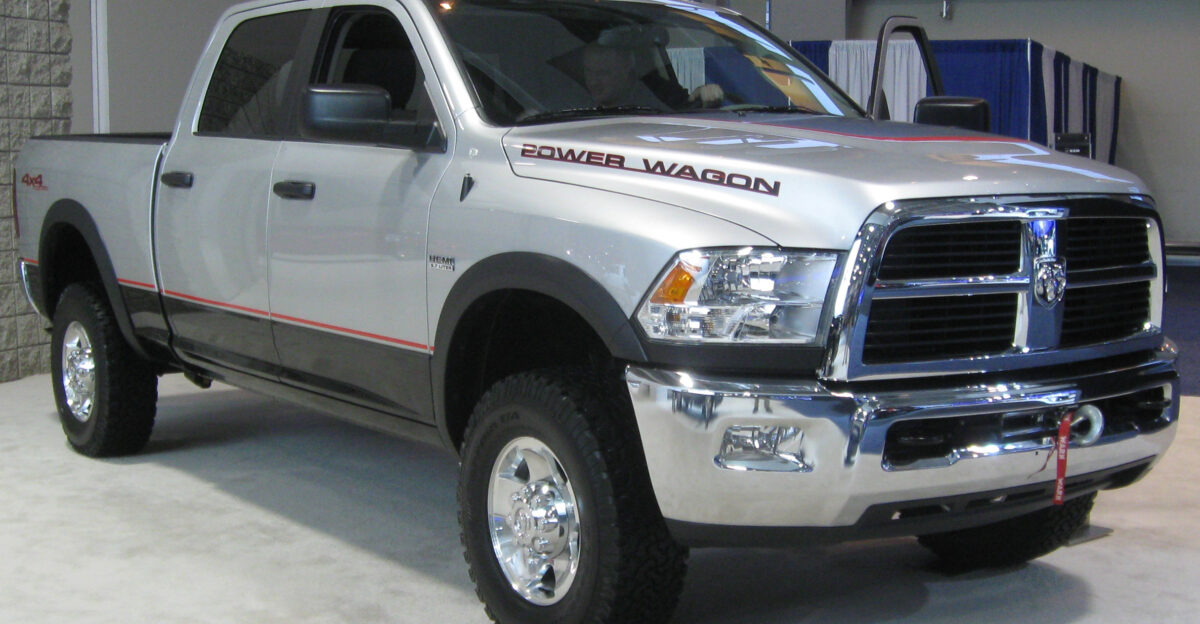 Ram 2500 photographed at the 2011 Washington D C Auto Show