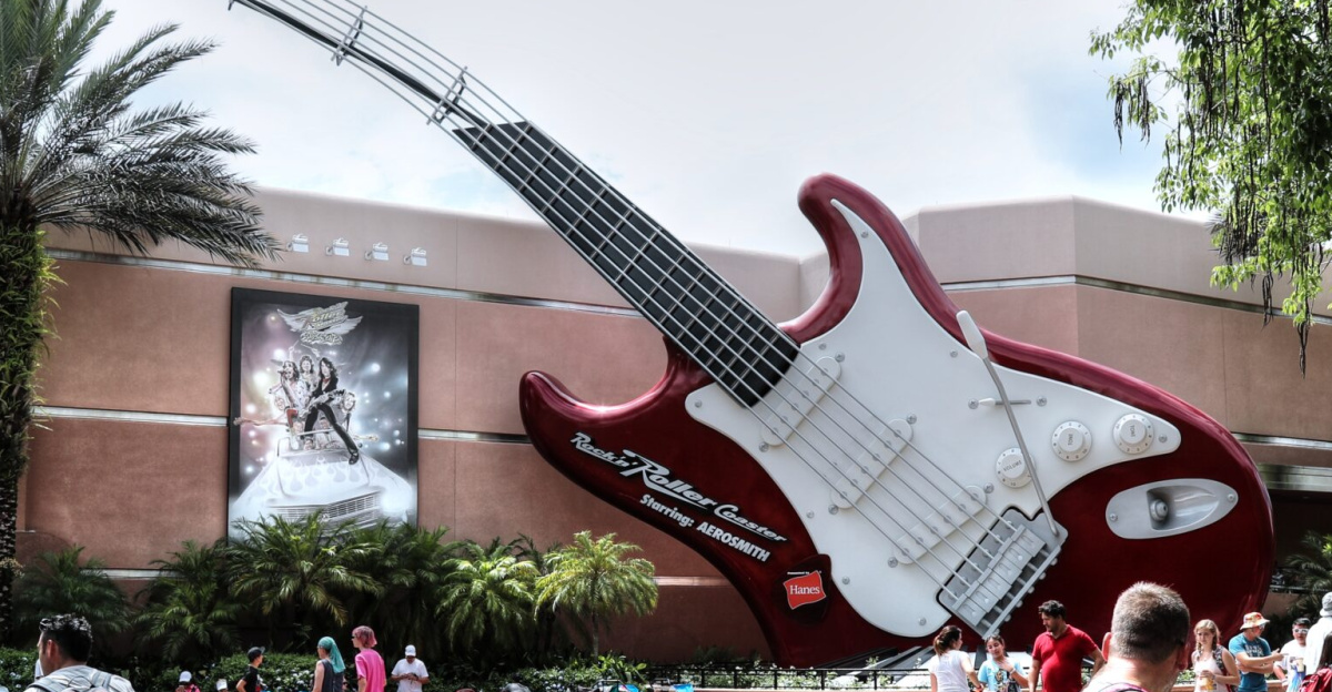 The attraction's entrance.