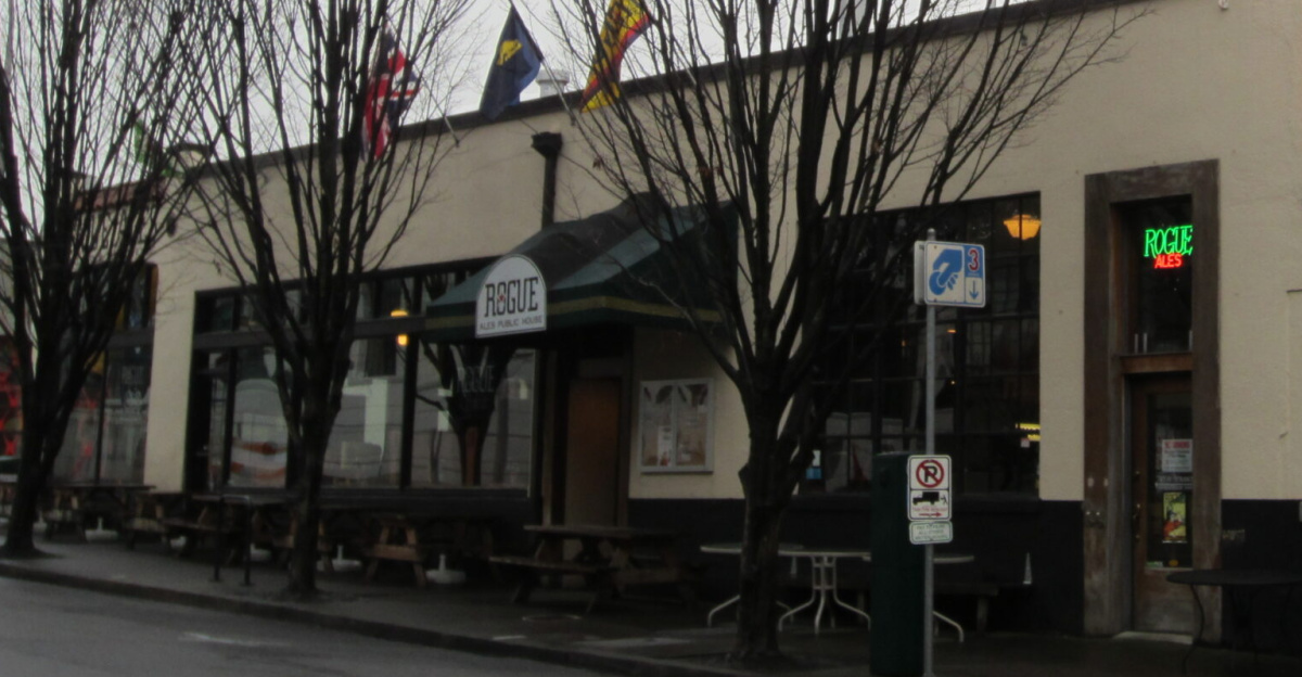 Rogue Ales Distillery & Public House in northwest Portland, Oregon in 2012