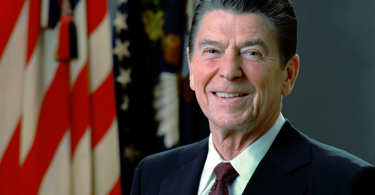 Ronald Reagan s presidential portrait in 1981
