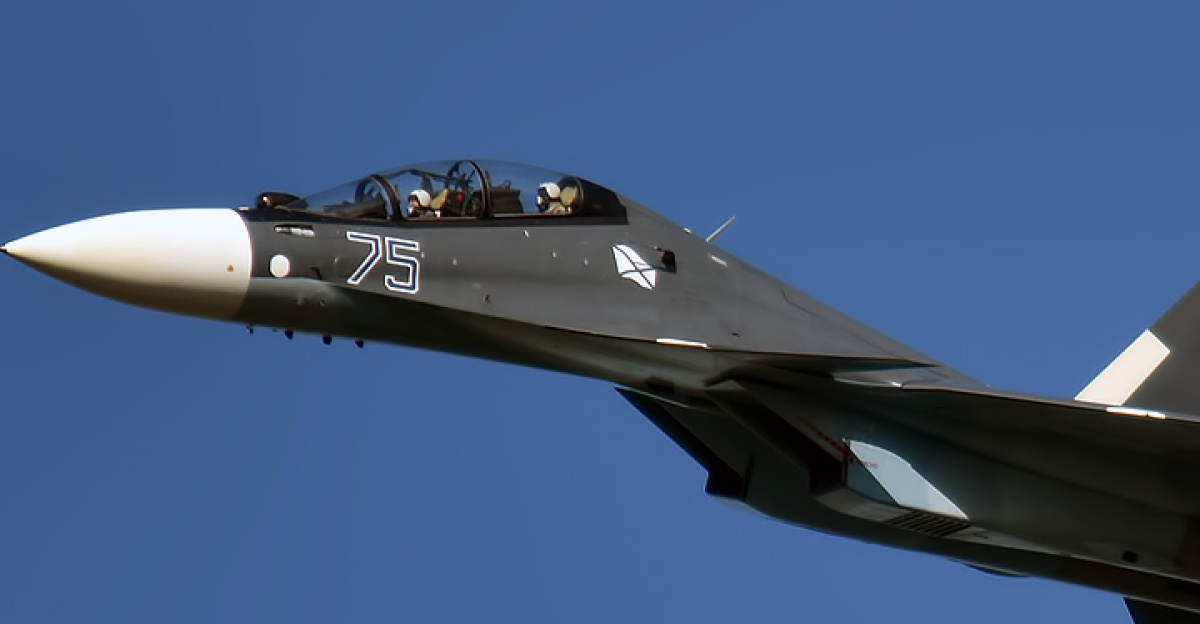 Russian Navy, RF-34013, Sukhoi Su-30SM