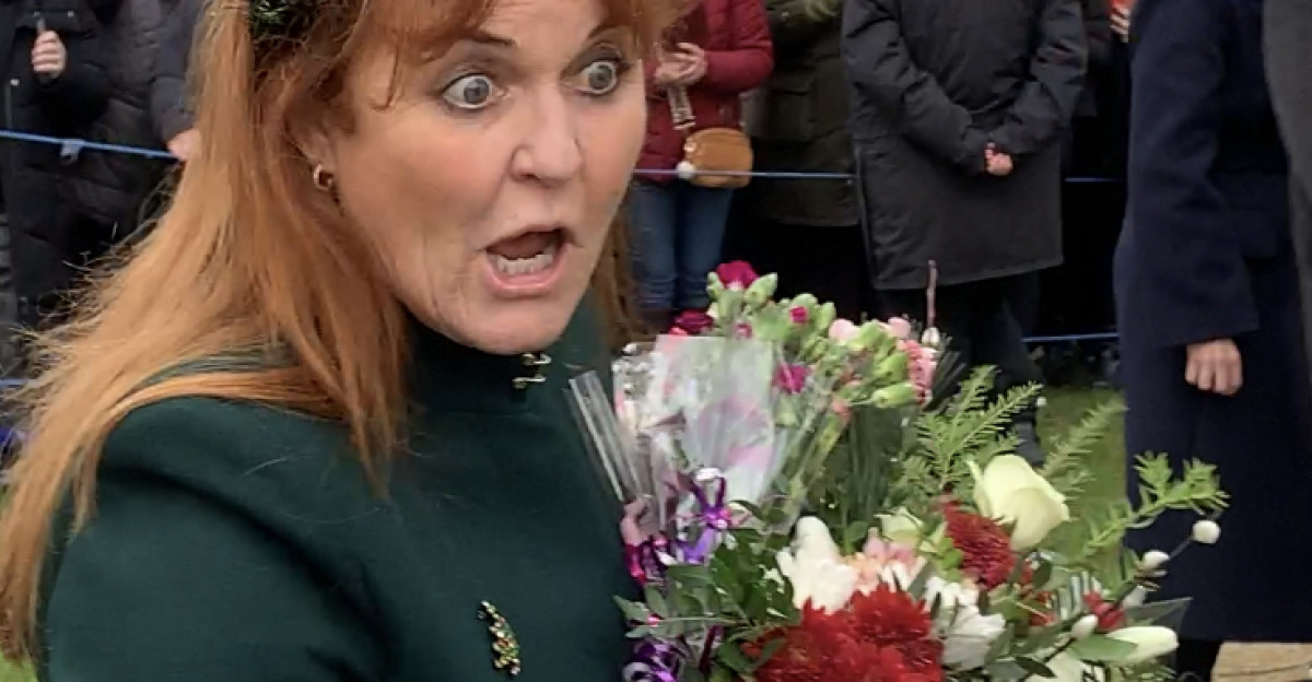 Sarah Ferguson The Duchess of York Christmas Day at Sandringham