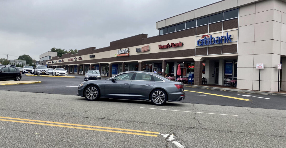A shopping center in Albertson Long island New York on October 13 2021 This photo was taken from I U Willets Road looking north-northeast