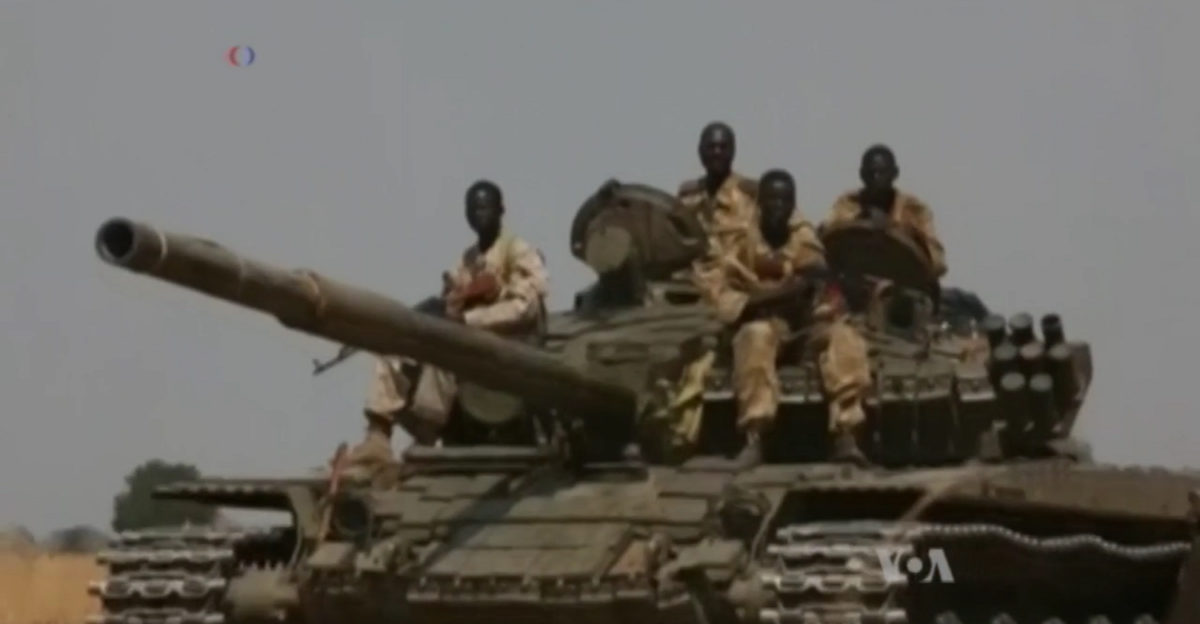 A T-72 in service of the Sudan People s Liberation Army