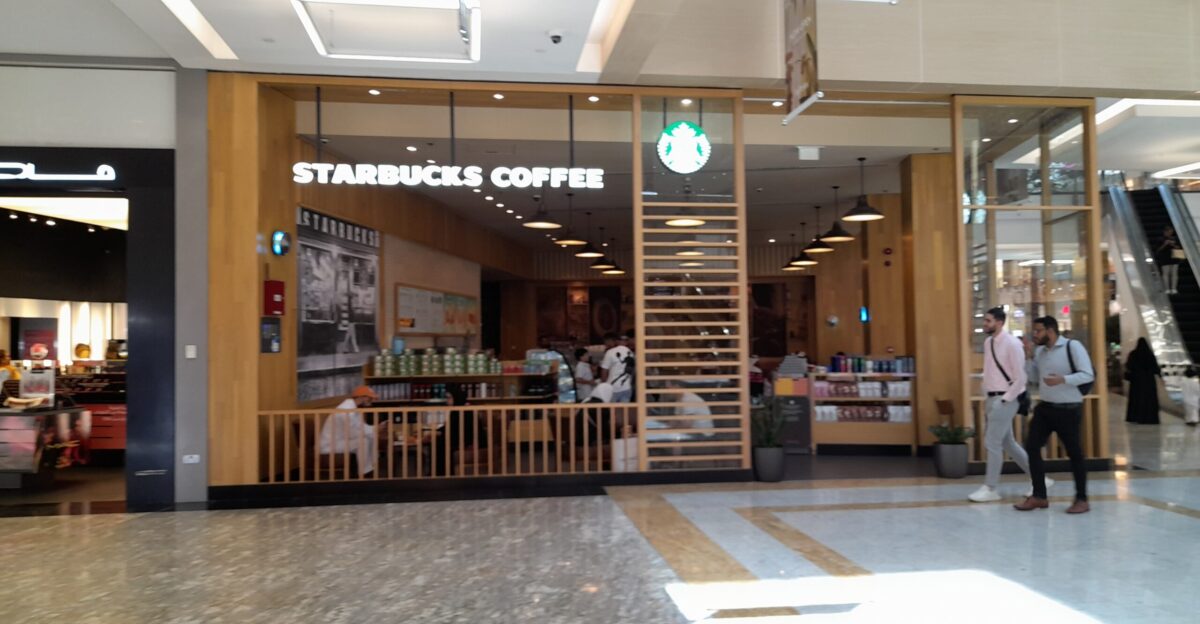 Starbucks in Mirdif mall Dubai