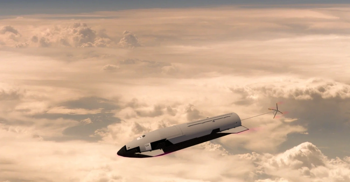 Starship re-entry with a retractable air-break mechanism.  Instead of belly flooping through the atmosphere in one swoop, the Starship could drop a retractable hook out the back for air-breaks, kind of like how Halo drop pods did it coming through the atmosphere.  Maybe take 2-3 orbits skimming through the atmosphere.