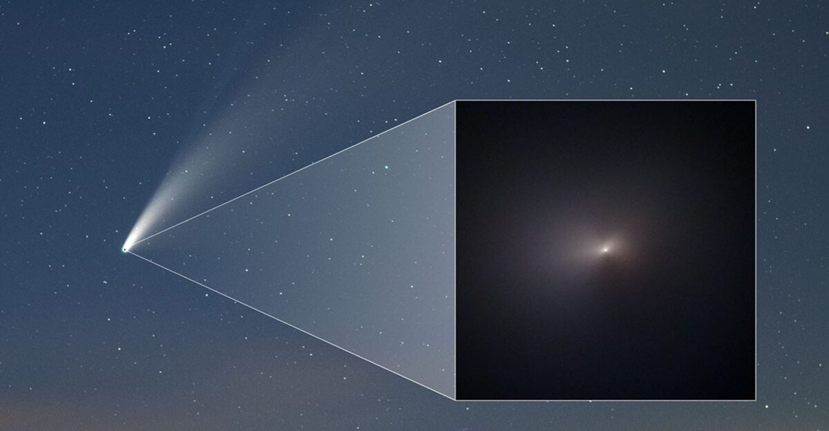 Hubble Snaps Close-Up of Celebrity Comet NEOWISE - NASA Science