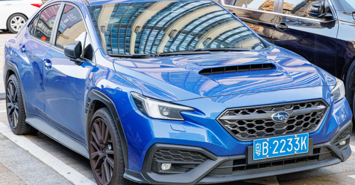 SUBARU WRX VB China