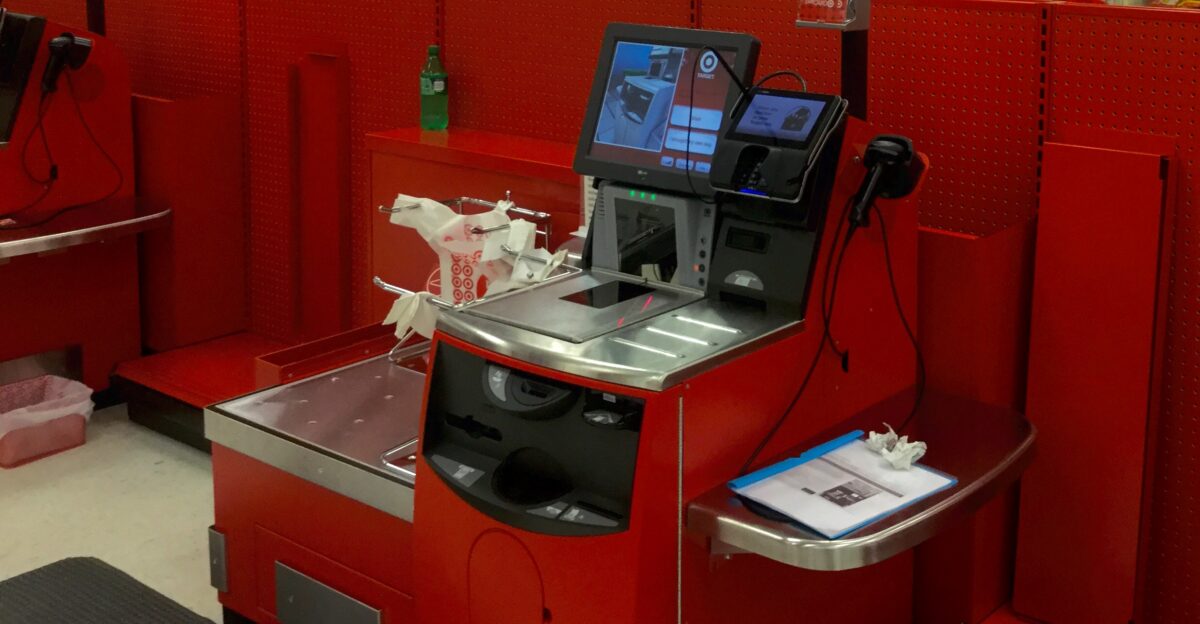 Target Self Check Out 6 2016 Newington CT pics by Mike Mozart of TheToyChannel and JeepersMedia on YouTube Target Self Check Out