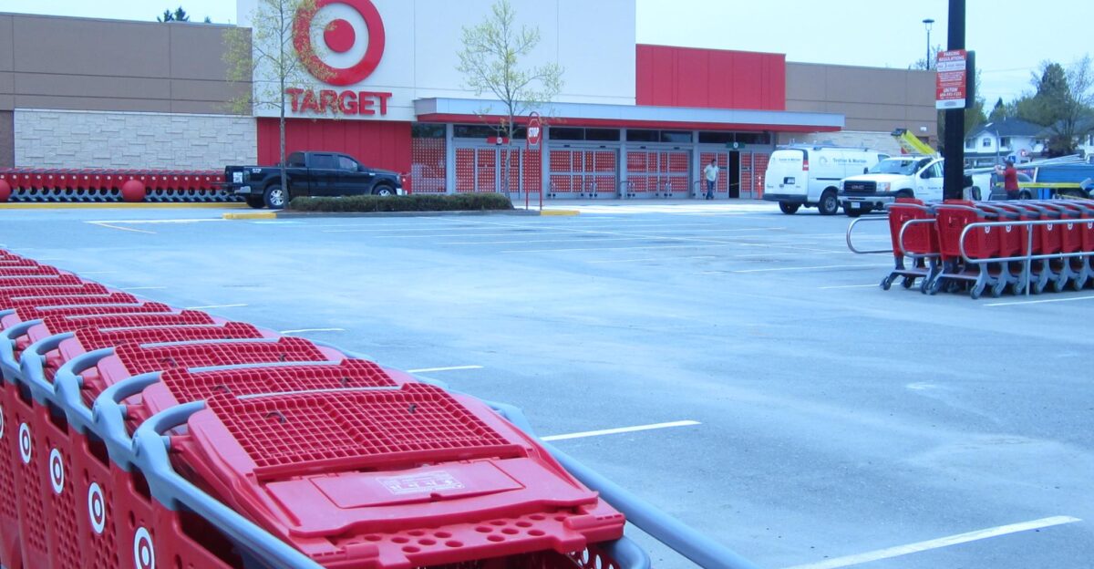 Target store Scottsdale Centre in Delta BC Canada in 2013 When Target Canada closed in 2015 it was converted into a Walmart Canada store