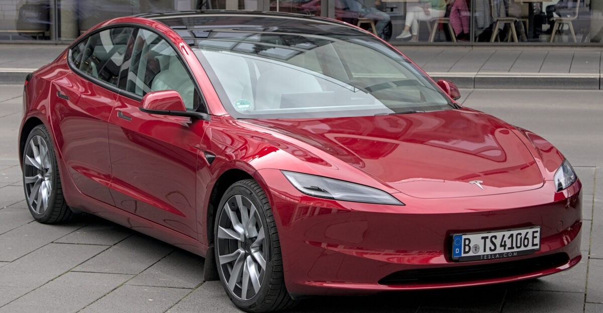 Tesla Model 3 2023 at Autofr hling Ulm