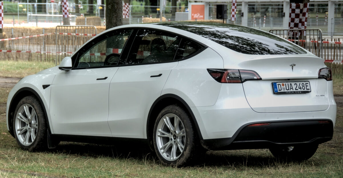 Tesla Model Y at Classic Days 2022