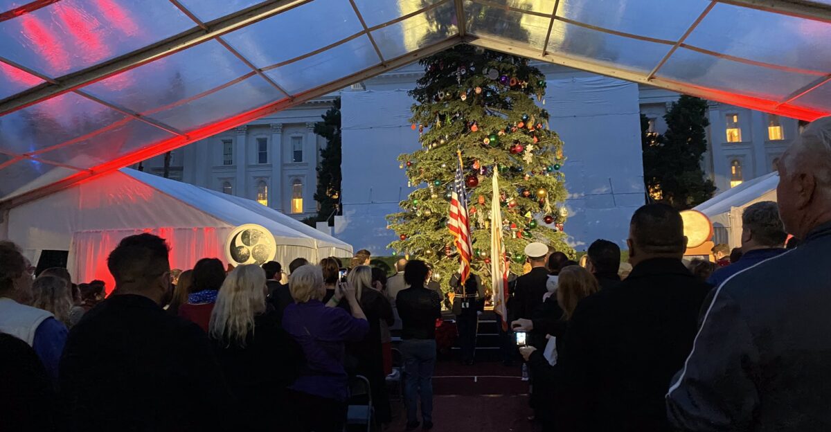 th Annual California State Capitol Christmas Tree Lighting Ceremony