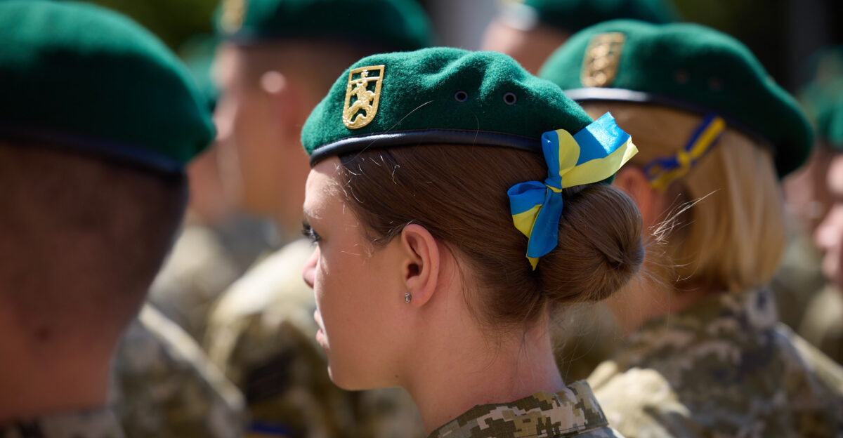 During his working visit to the Khmelnytskyi region the Head of State met with border guards and presented them with awards Volodymyr Zelenskyy congratulated them upon the Day of the State Border Guard Service marked in Ukraine this week and thanked them for protecting our borders and for their strength shown in the battles against the Russian occupiers I thank each unit each soldier and commander of the State Border Guard Service of Ukraine for being a solid support for our country This is exactly how it should remain in the future we all expect you to demonstrate at least the same level of professionalism and ability to enhance the Ukrainian experience of resilience and gaining victories in battles against the occupier the President emphasized The participants honored the memory of the fallen defenders of Ukraine with a minute of silence The Head of State presented two servicemen with the Orders of the Golden Star and the titles of Hero of Ukraine Lieutenant Colonel Dmytro Oleksiuk He has participated in the war since 2014 Since the beginning of the full-scale Russian invasion he independently organized and conducted combat training for the personnel He evacuated 34 killed and 105 heavily wounded brothers-in-arms from the battlefield despite the intense fire of the Russian occupiers landmines and persistent operation of attack drones Master Sergeant Oleh Pryshnevskyi He has been serving in the State Border Guard Service of Ukraine for almost 30 years In January 2024 at the Avdiivka direction he ordered his subordinates to take their wounded brothers-in-arms to the shelter and he personally covered their retreat with machine gun fire and continued to eliminate the Russian occupiers Additionally two border guards received the Presidential Cross of Military Merit decorations Colonel Andriy Bizhyk His personnel bravely defended the area of Vodyane Vuhledar Novomykhailivka Avdiivka and Krasnohorivka The units under his command liquidated 43 armored vehicles about 300 occupiers and a Russian Su-25 Staff Sergeant Dmytro Shvets He repelled enemy attacks in the Donetsk region During one of his combat missions he was wounded but despite this he helped his wounded brothers-in-arms and evacuated them to a shelter The President also awarded six more servicemen with the Orders of Bohdan Khmelnytsky III class and another nine with the Orders For Courage III class The Honorary Insignia of the President of Ukraine For Courage and Valor was awarded to three units The 15th Mobile Border Guard Detachment the 7th Carpathian Border Guard Detachment and the Intelligence Directorate of the State Border Guard Service of Ukraine