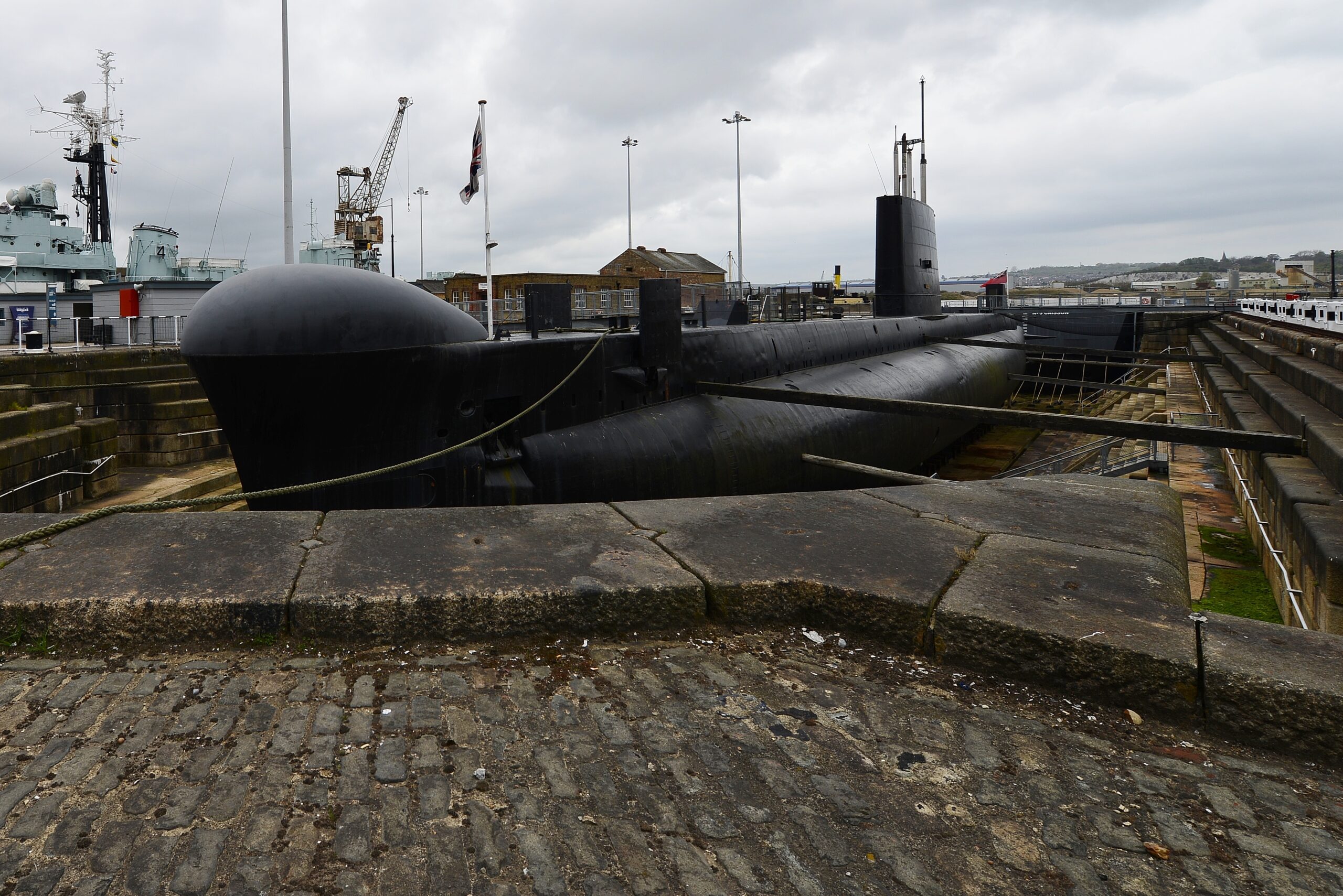 The Historic Dockyard Chatham Cold War HM Submarine Ocelot 1962