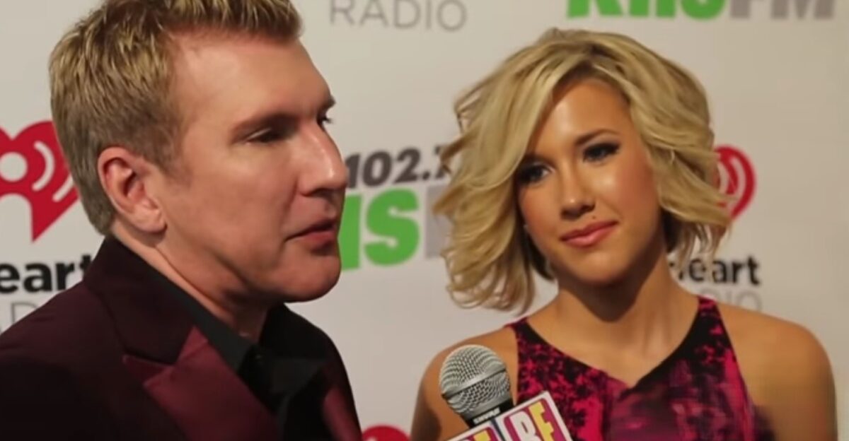 Todd Chrisley and daughter Savannah Chrisley of the reality TV series Chrisley Knows Best interviewed by RumorFix at KIIS-FM s Jingle Ball 2014