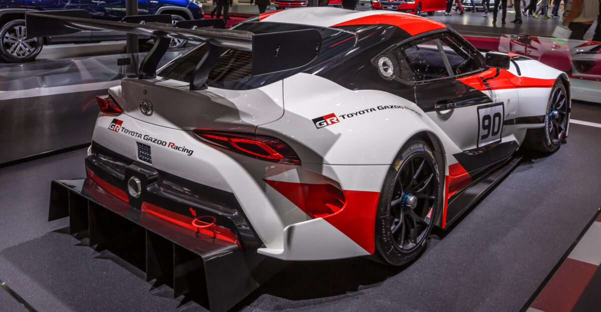 Toyota GR Supra Racing Concept at Mondial Paris Motor Show 2018