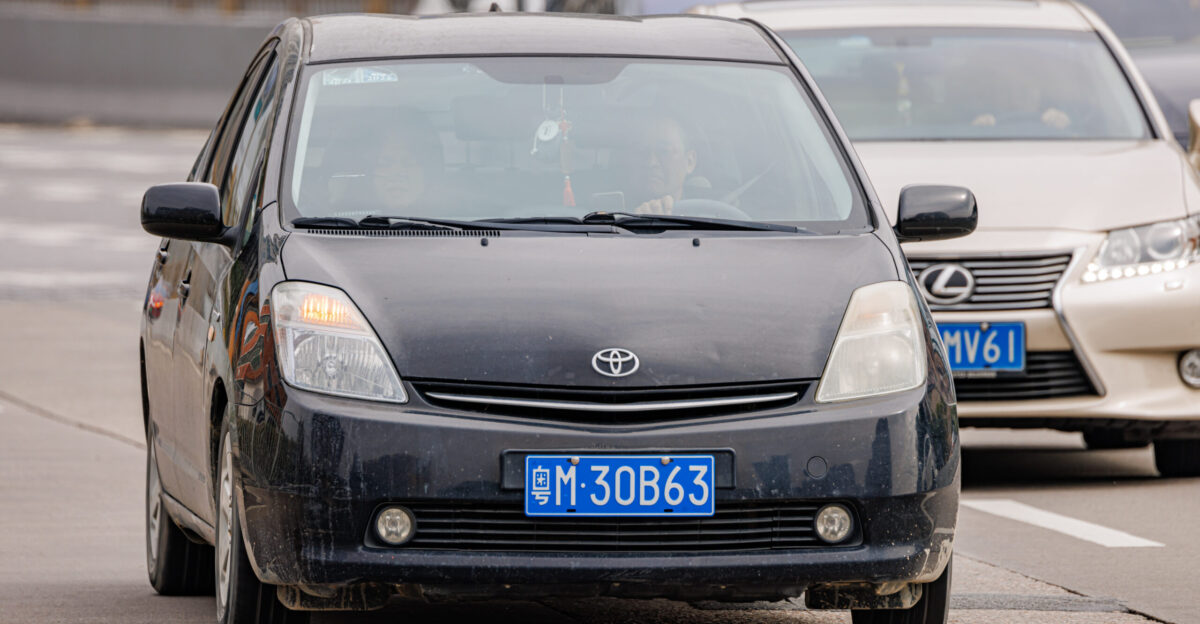 TOYOTA PRIUS XW20 China