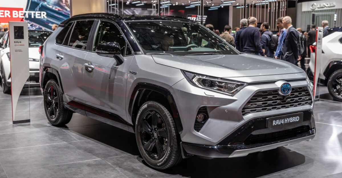 Toyota RAV4 Hybrid at Geneva International Motor Show 2019 Le Grand-Saconnex