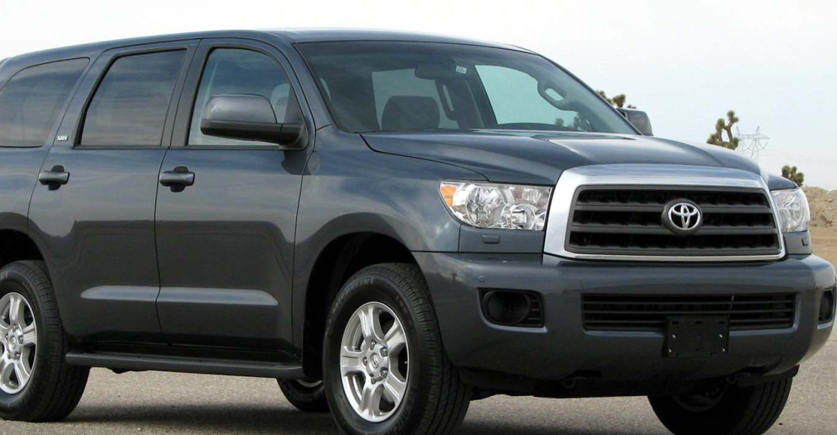 2008 Toyota Sequoia photographed in USA.