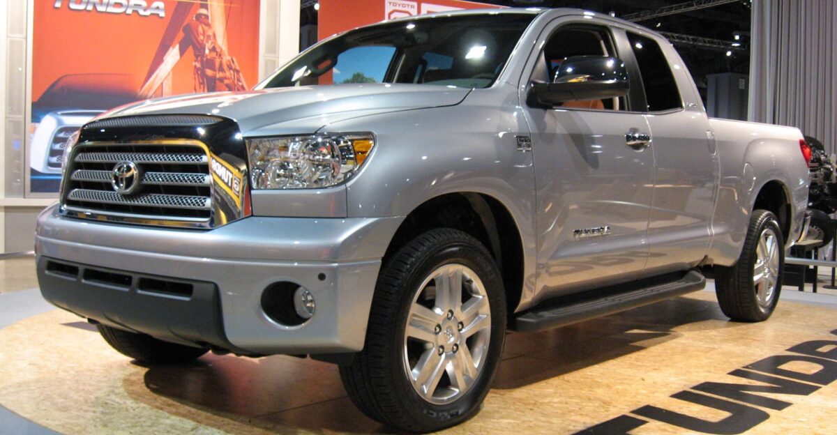 Toyota Tundra photographed at the Washington Auto Show