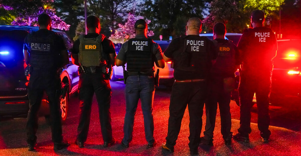 ERO deportation officers from the Baltimore MD office