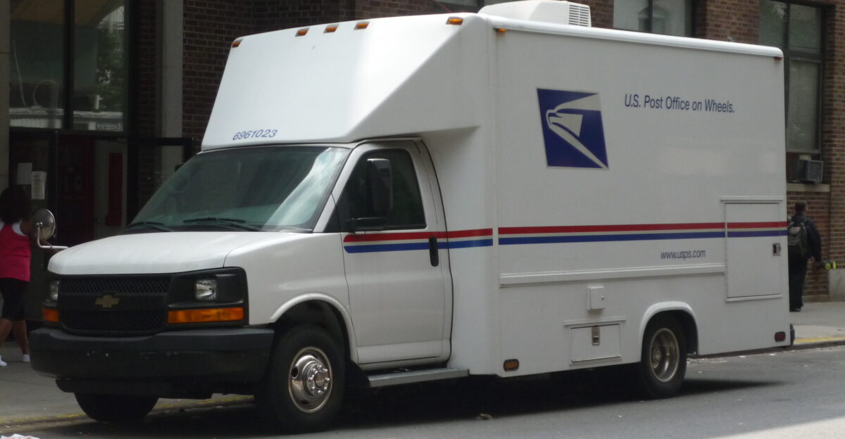The USPS has a few of these cutaways working as mobile post offices allowing greater access and convenience for a larger number of people