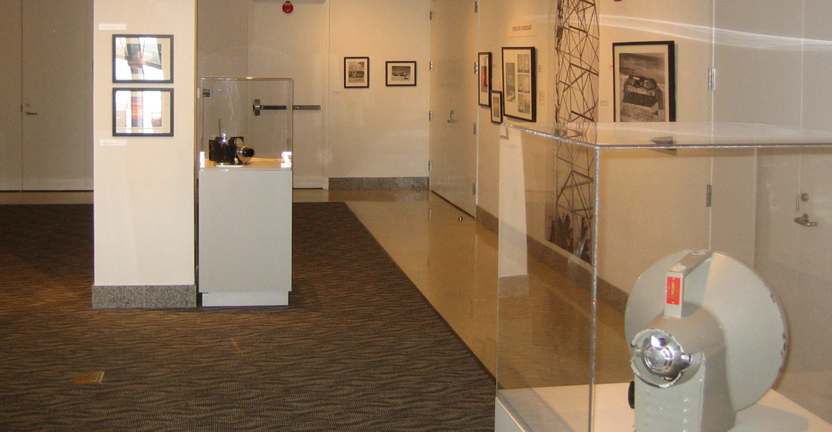 Photo gallery at the Atomic Testing Museum.