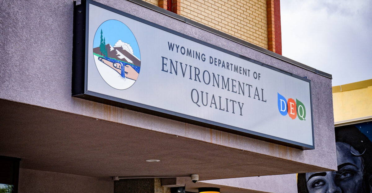 The Wyoming Dept of Environmental Quality in Cheyenne Wyoming