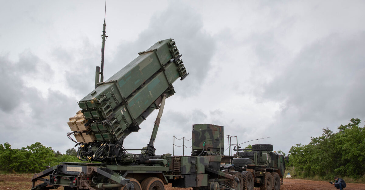 The 5th Battalion 7th Air Defense Artillery s U S Army Patriot Missile Systems arrived in Croatia May 17 2021 to participate in DEFENDER-Europe 21 associated exercise Astral Knight 21 and exercise Immediate Response 21 The systems completed their journey after a day-long convoy of 50 vehicles through Slovenia into Croatia The Regiment is participating in a series of combined exercises with multiple NATO allied and partner forces as part of DEFENDER-Europe 21 The exercises increase interoperability with host nation forces and demonstrate the battlefield capabilities of 5-7 ADA The systems were displayed for Croatian forces and local media outlets to get an introduction to the Patriot systems The 5-7 ADA employed the systems during DEFENDER-Europe 21 a large-scale U S Army-led exercise designed to build readiness and interoperability between U S NATO allies and partner militaries This year more than 28 000 multinational forces from 26 nations will conduct nearly simultaneous operations across more than 30 training areas in more than a dozen countries from the Baltics to the strategically important Balkans and Black Sea Region Follow the latest news and information about DEFENDER-Europe 21 visit U S Army photo by Sgt Alexandra Shea