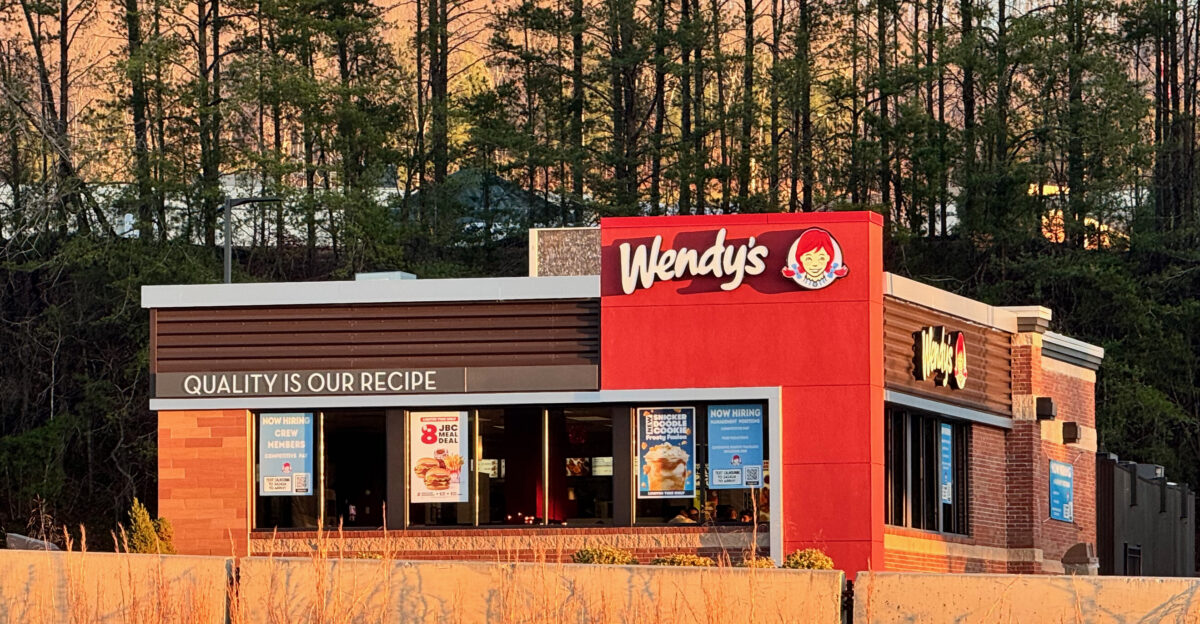 A Wendy s restaurant in Blairsville Georgia