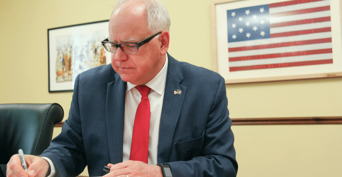 Walz signs state budget bills MPR News