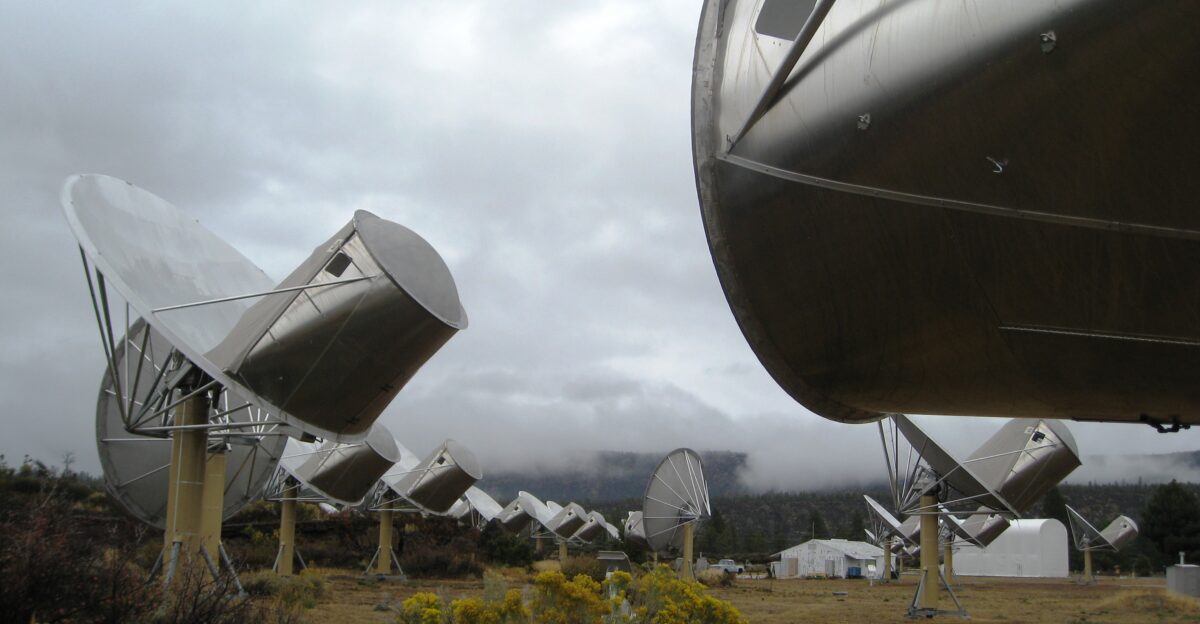 The Allen Telescope Array ATA is a joint effort by the SETI Institute and the Radio Astronomy Laboratory RAL at the University of California Berkeley to construct a radio interferometer that is dedicated to astronomical observations and a simultaneous search for extraterrestrial intelligence Source Allen Telescope Array lt 047