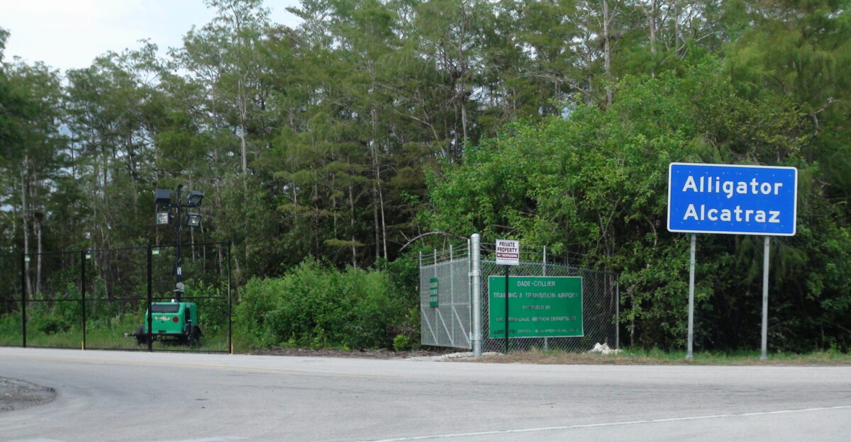 Alligator Alcatraz detention center